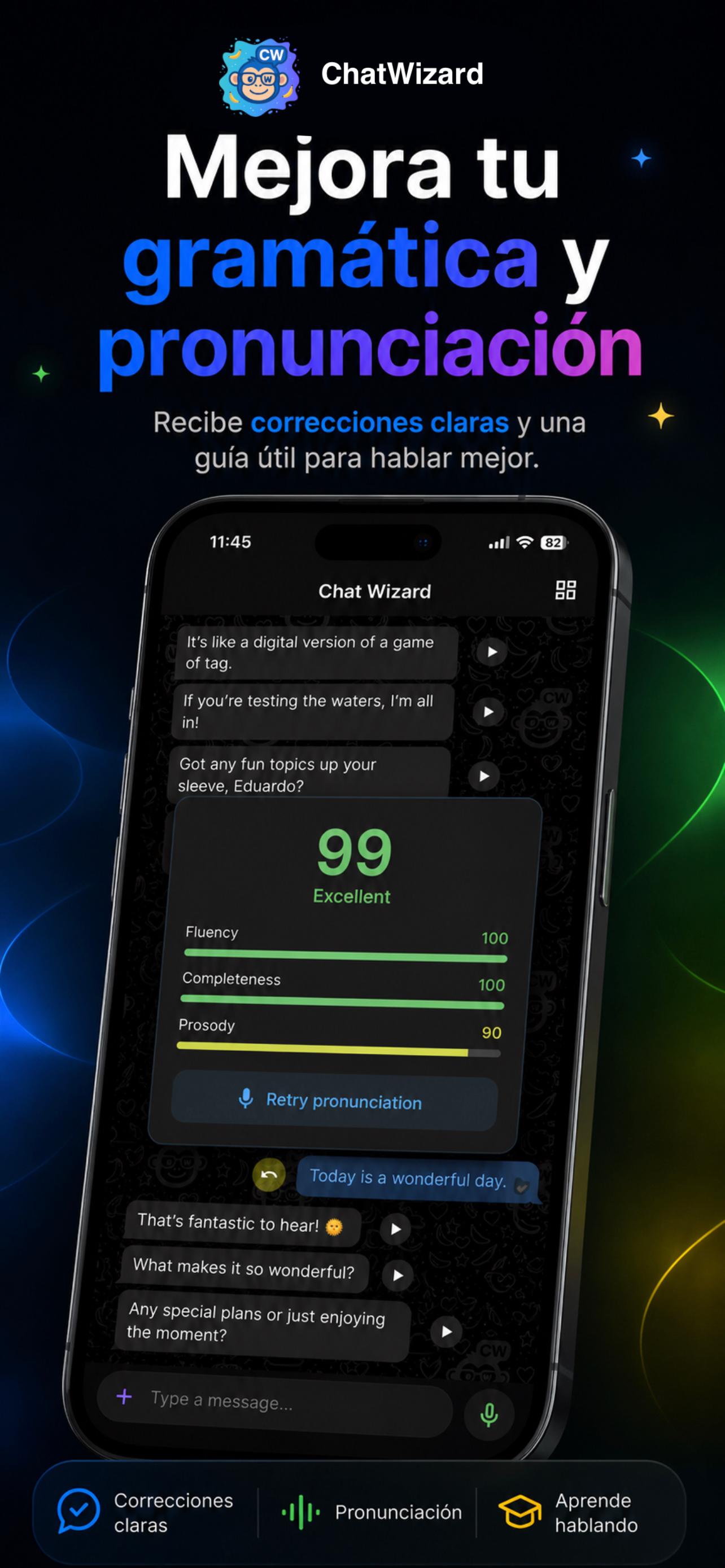 Retroalimentación de Pronunciación